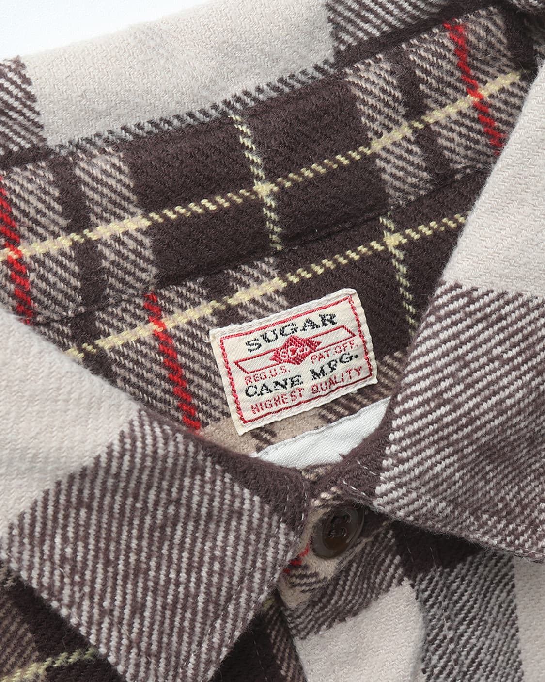 SUGAR CANE × BEAMS Check Flannel Shirt 상품이미지5