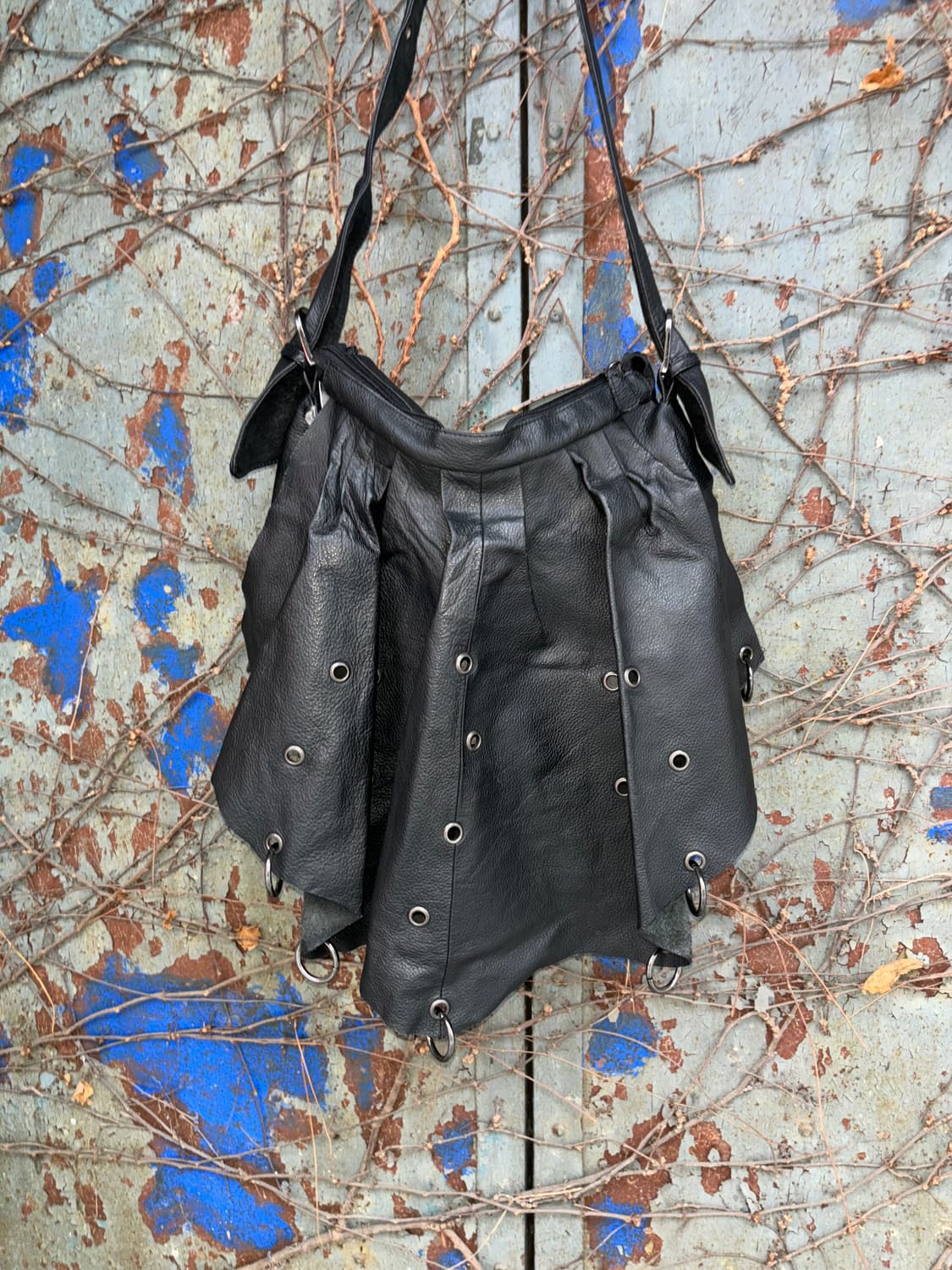 Jpn 피어싱 레더백 상품이미지1