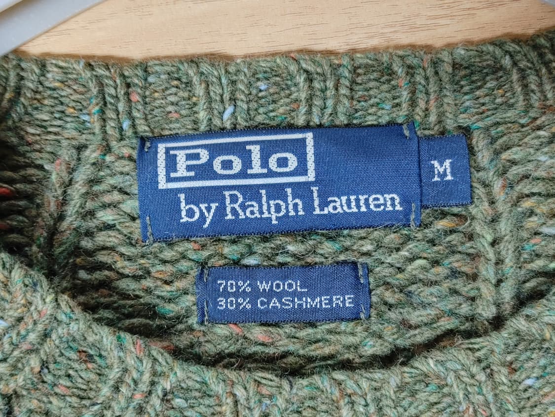 POLO RALPHLAUREN 폴로 랄프로렌 캐시미어함유 라운드 스웨터티 상품이미지3
