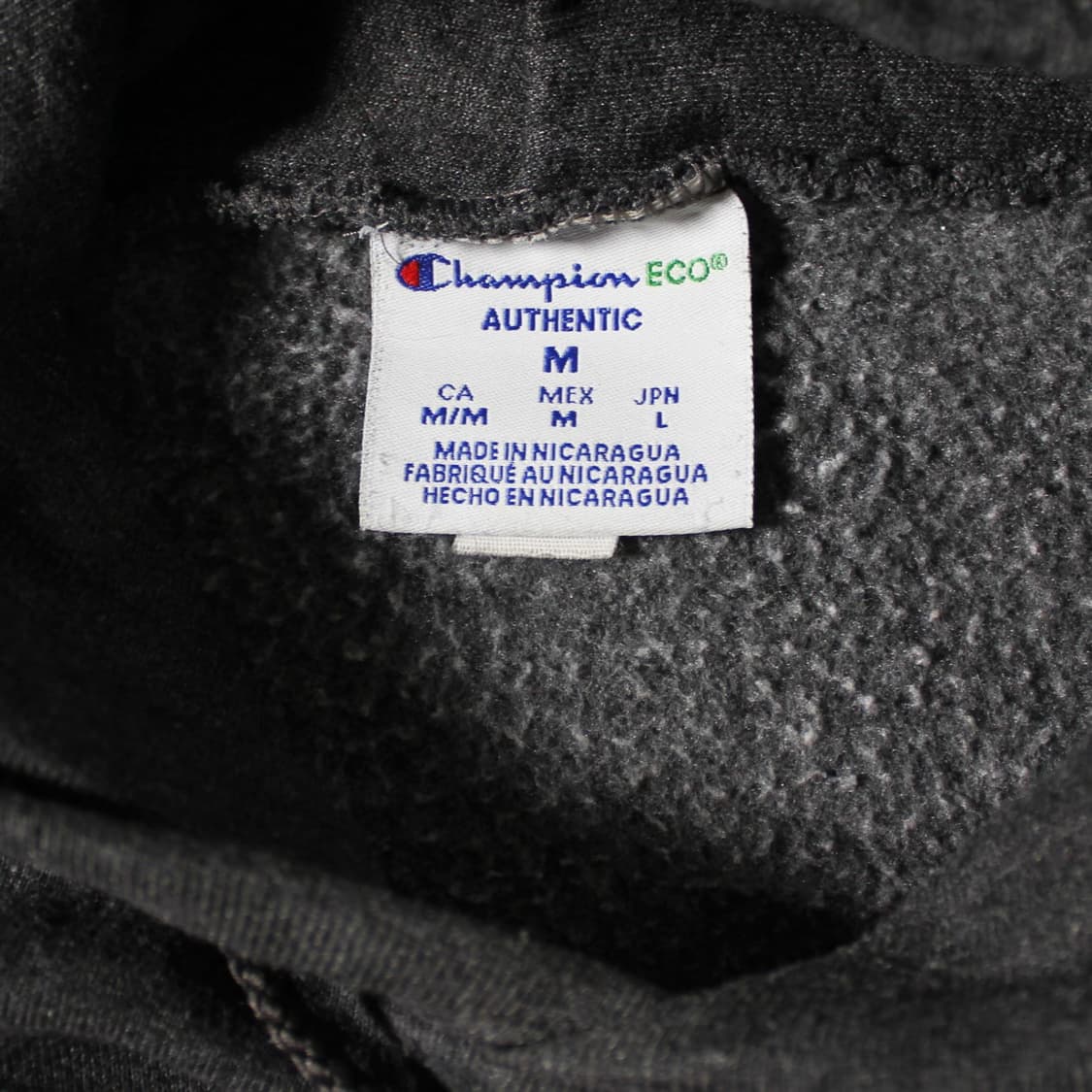 Champion 챔피온 기모 차콜 후드티  상품이미지4