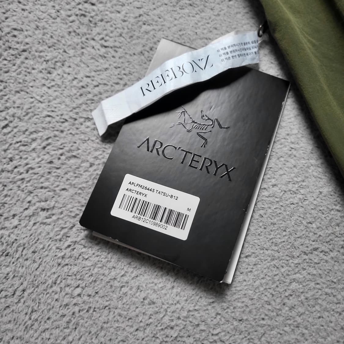 아크테릭스 감마 LT tatsu 카키 팬츠 상품이미지6