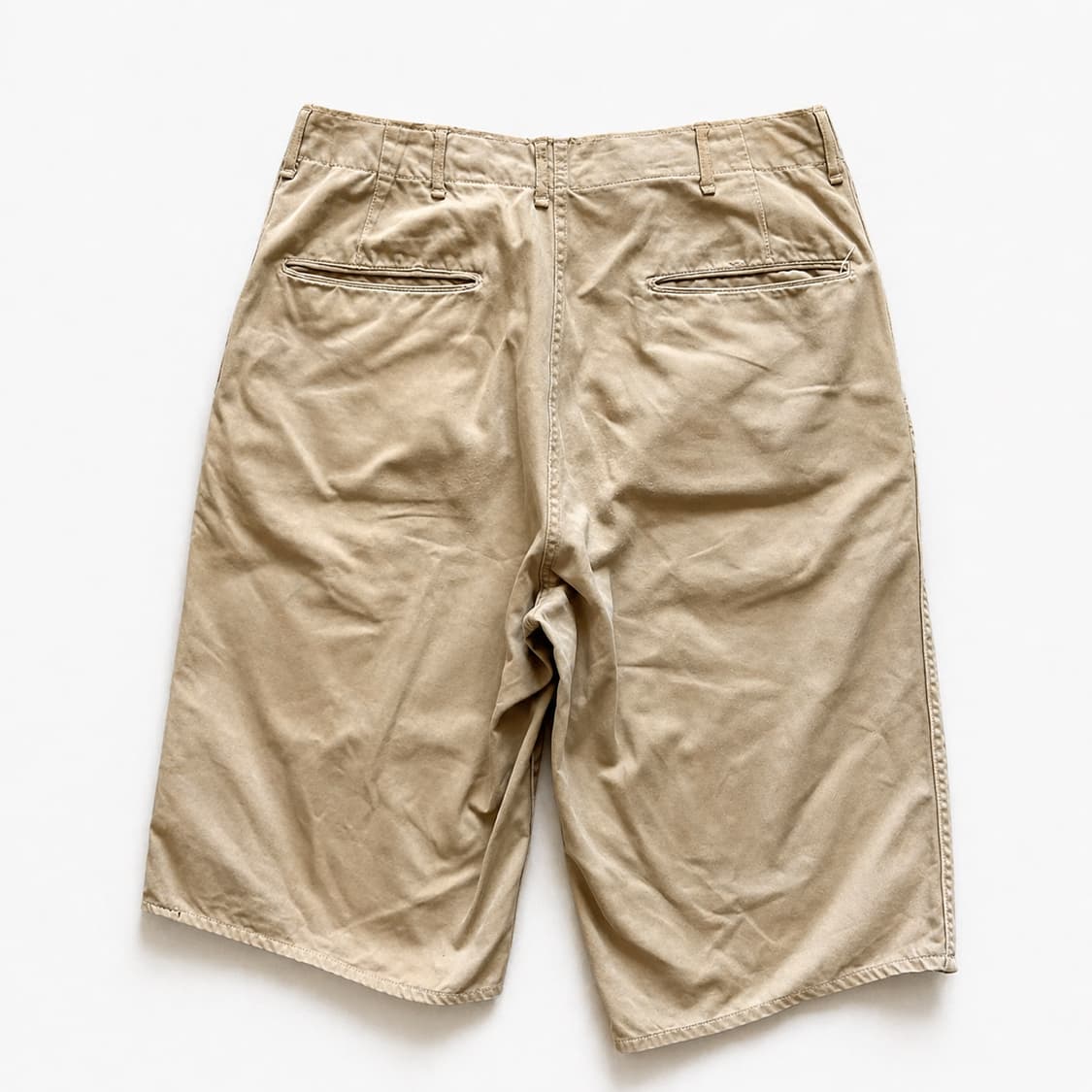 40s 미군 카키 오피서 치노 팬츠 30(Half Cut Off) 상품이미지10