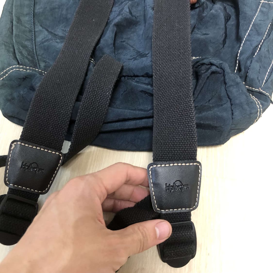 (ONE SIZE) 키플링 Y2K 허니비 복조리 백팩 네이비 키플링 가방 상품이미지8