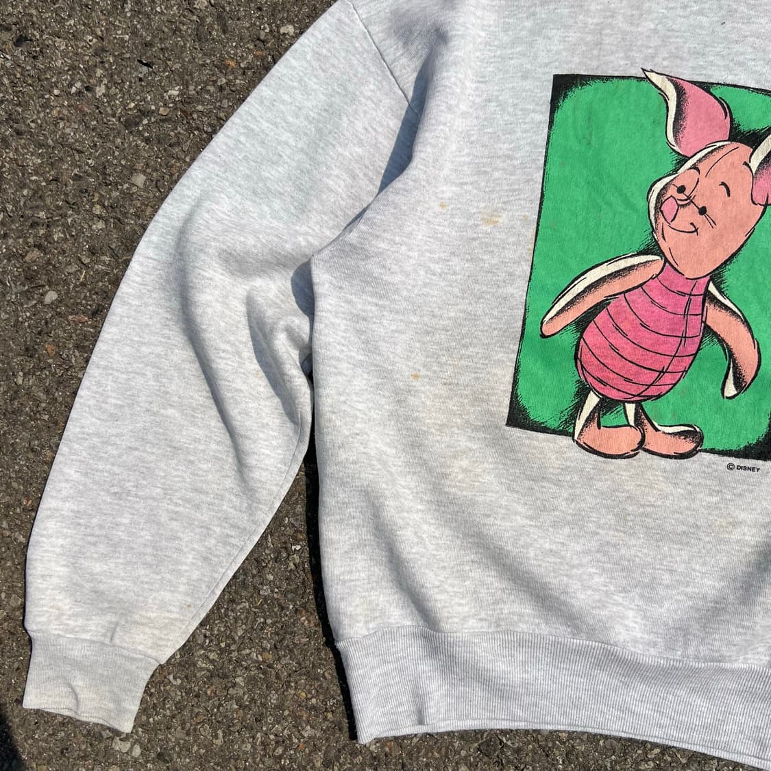 90‘s Velva Sheen 피글렛 스웻셔츠 상품이미지2