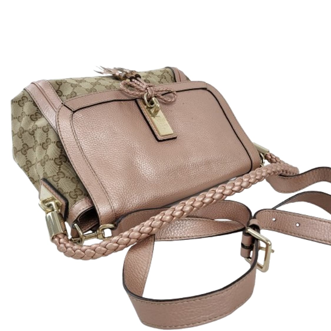 정품 구찌 282301 뱀부 태슬 벨라 플랩 숄더백 상품이미지8