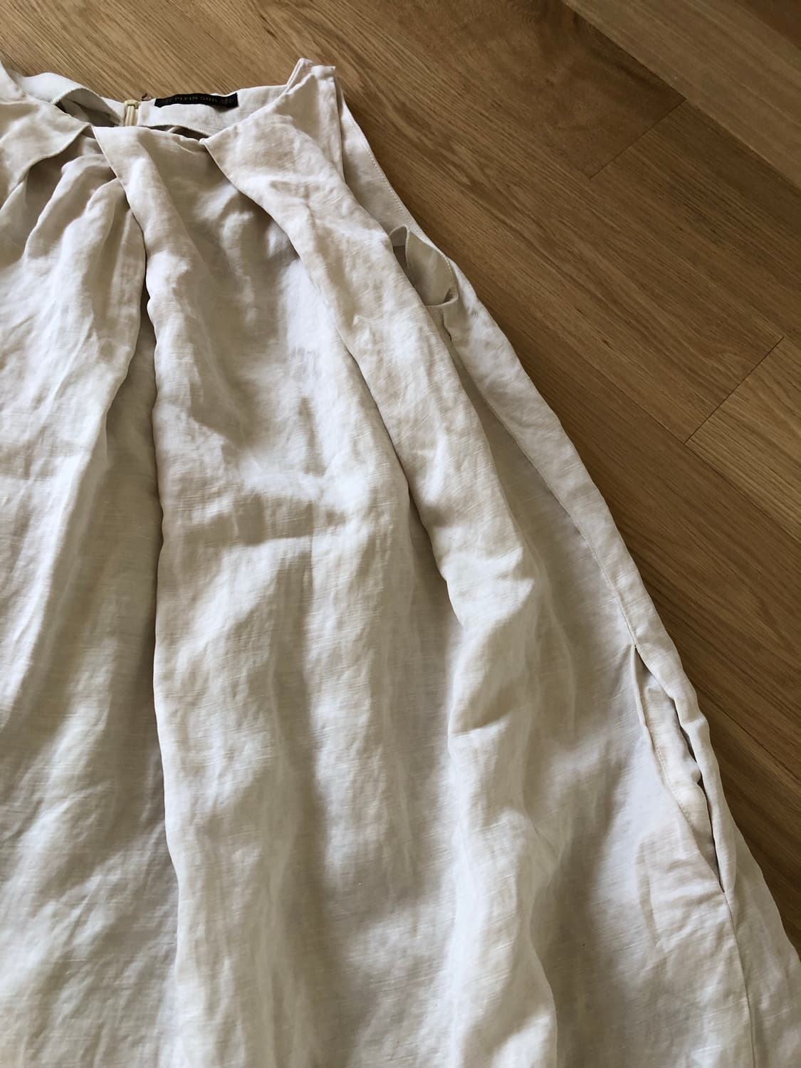 [직수입] 빈티지 리넨 슬리브리스 드레스 상품이미지8