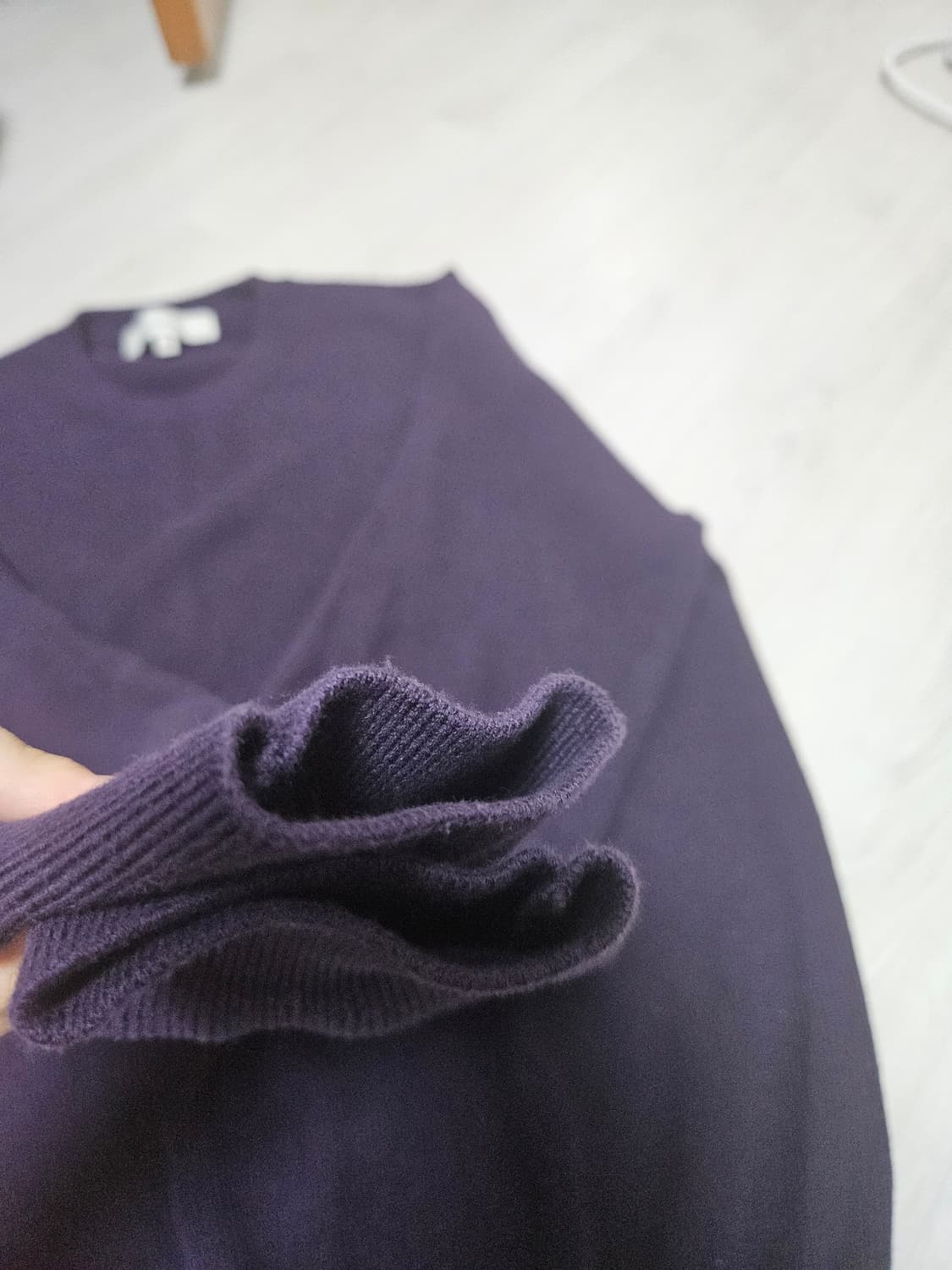 [48] 퍼스트플로어 데일리니트 퍼플 상품이미지2