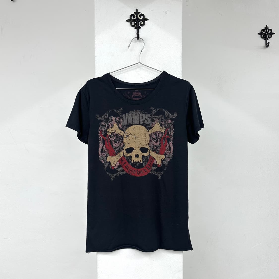 Vamps skull print short sleeve 상품이미지3