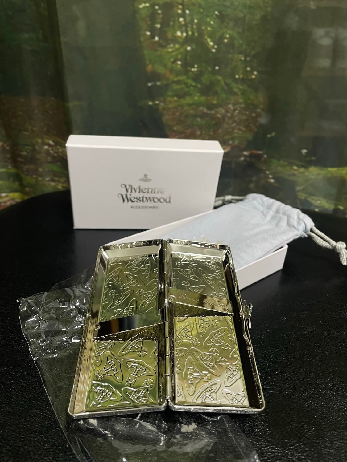 비비안웨스트우드 메탈 슬림 ORB 시가렛 케이스 상품이미지6