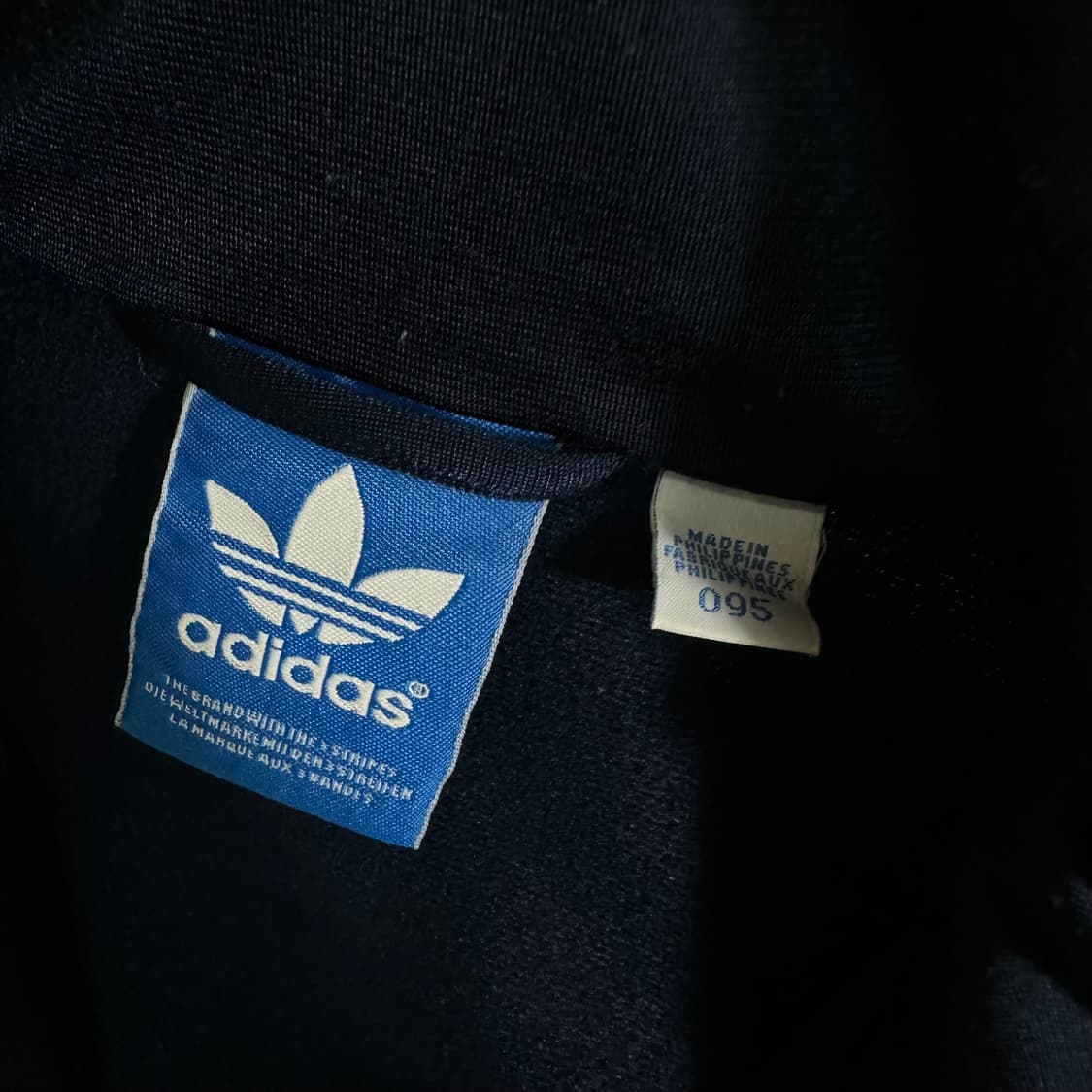 95 아디다스오리지널 네이비 파이어버드 트랙탑 져지 상품이미지5