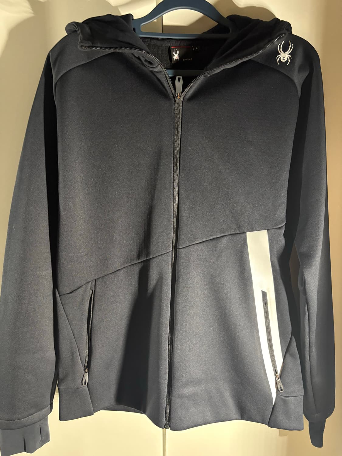 스파이더 자켓 검정 L사이즈 급처 상품이미지1