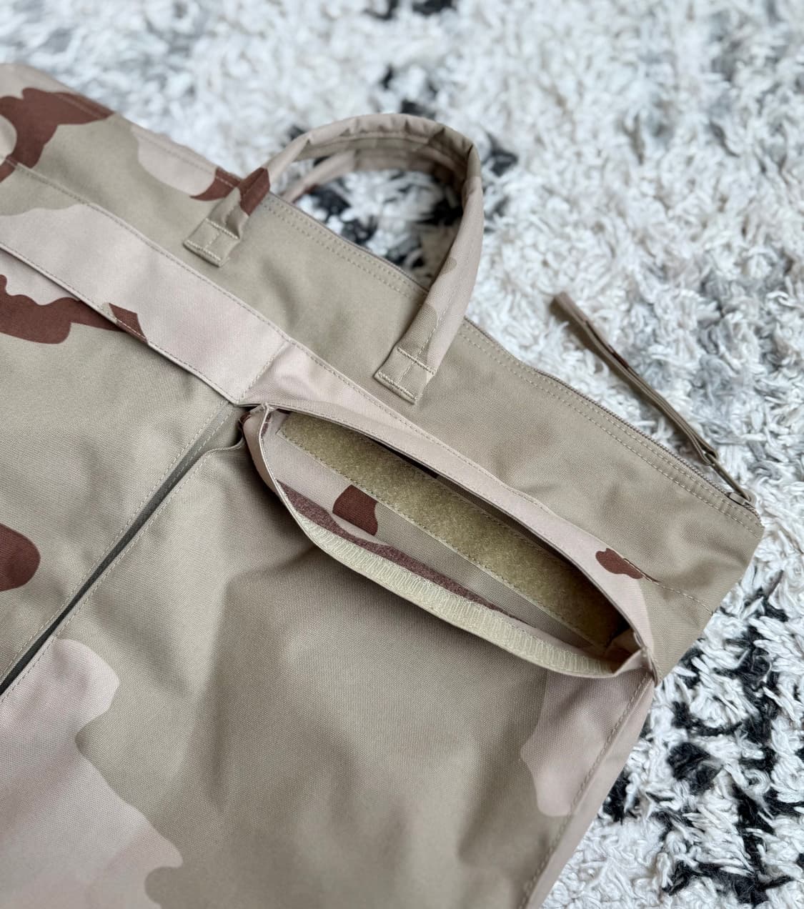 미군 사막삼색 DCU 카모 헬멧백 상품이미지3