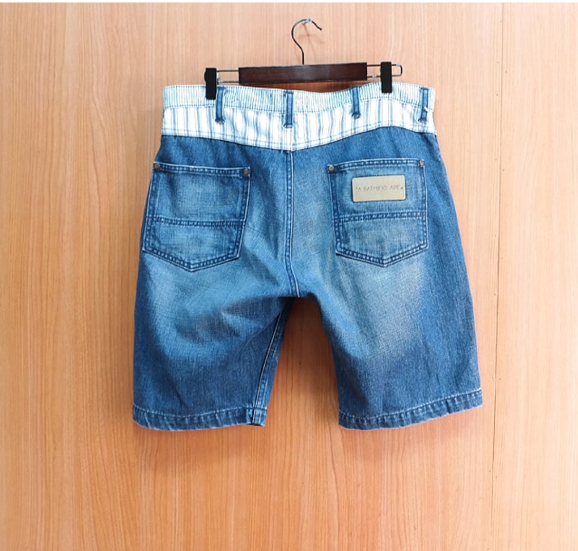 베이프 반바지 데님 32사이즈 상품이미지1