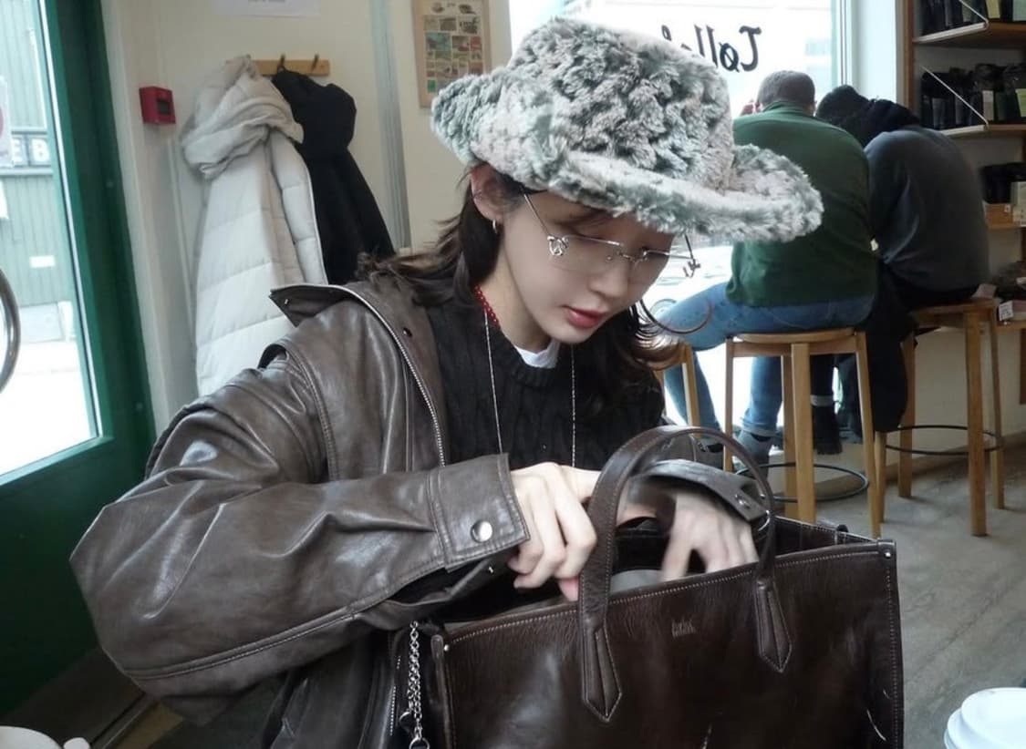 아비에무아 레더자켓 브라운 사이즈2(남여공용) 상품이미지3