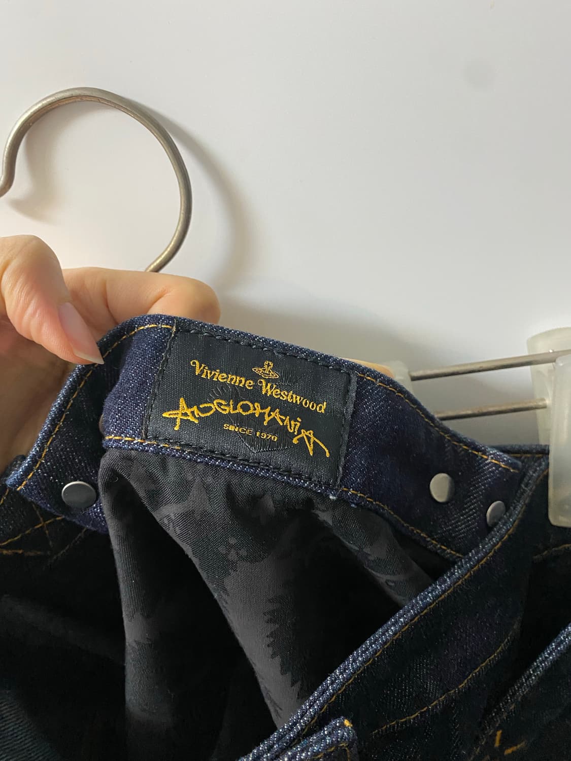 비비안웨스트우드 앵글로매니아 데님스커트 상품이미지3