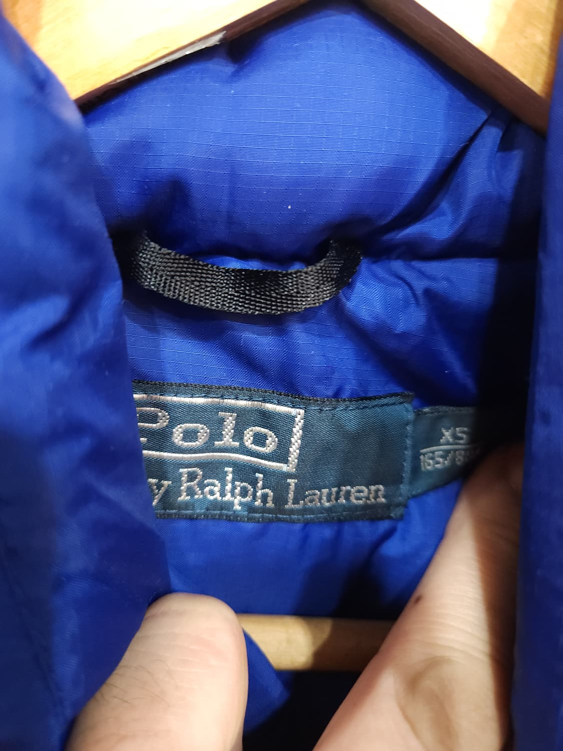 폴로 랄프로렌 블루 오리털 패딩점퍼
​
 상품이미지5