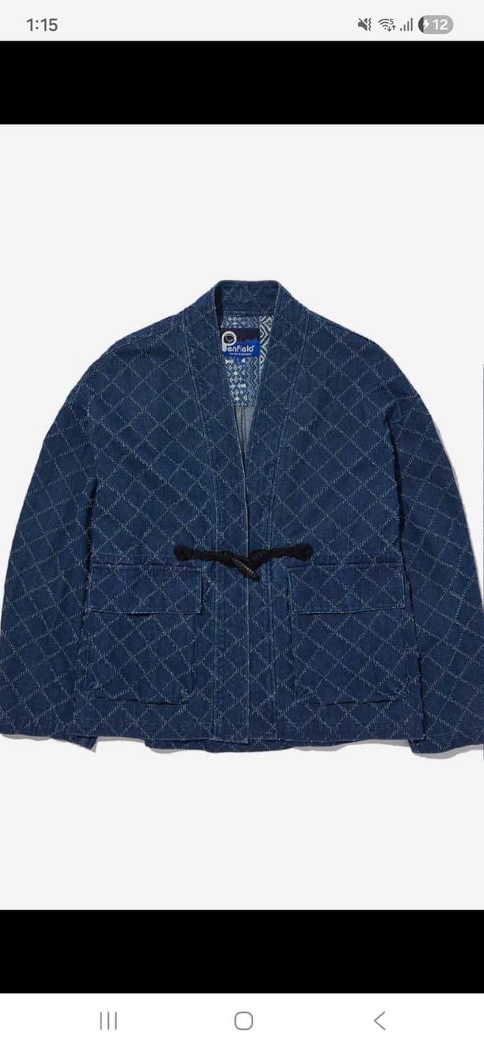 펜필드 데님 가디건 CARDIGAN INDIGO_FQ1WJ31U 상품이미지2