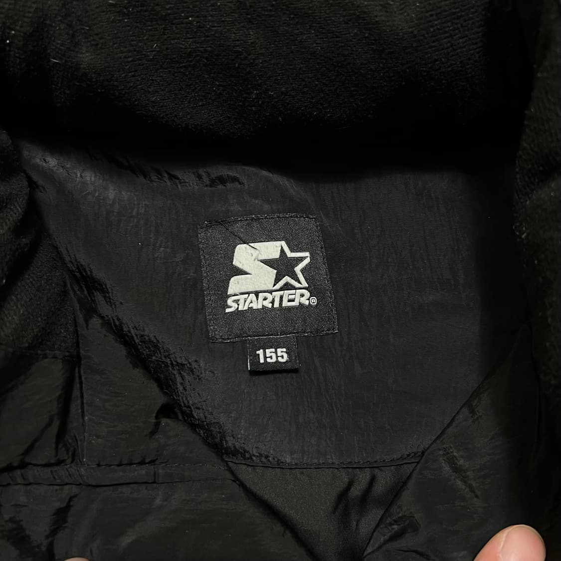 스타터 키즈 덕다운 와펜 푸퍼 패딩 점퍼 [블랙] 155 상품이미지5