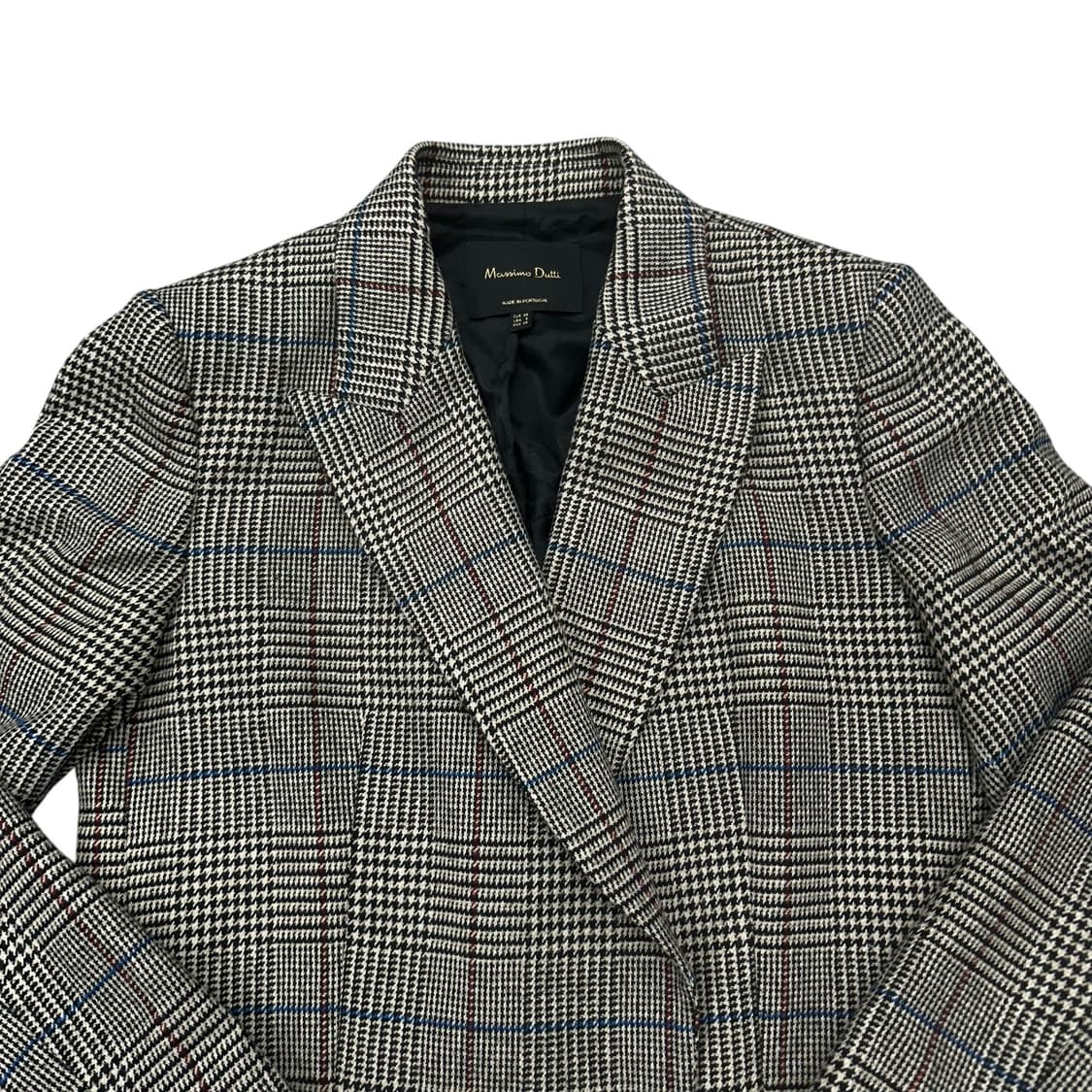 마시모두띠 체크 더블 자켓 상품이미지2