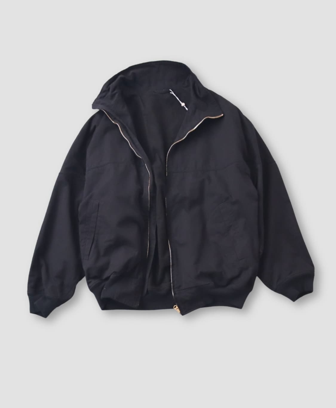 COMOLI 26SS 포스트 워크 트윌 캡 숄더 블루종 D01-01031 상품이미지2