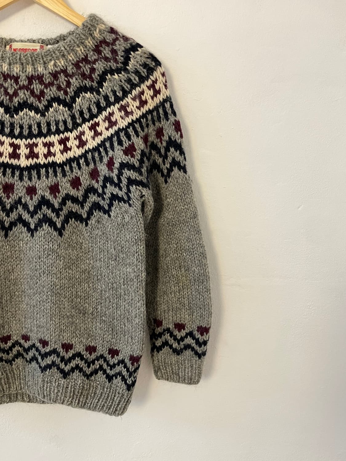 맥그리거 빈티지 스웨터  상품이미지4