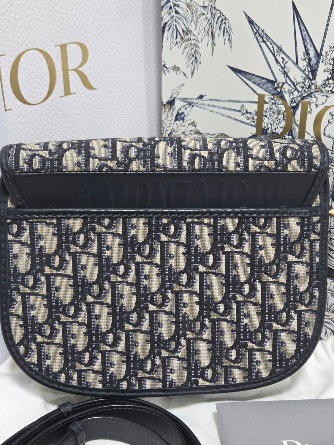 디올 오블리크 자카드 바비백 미디움 상품이미지8