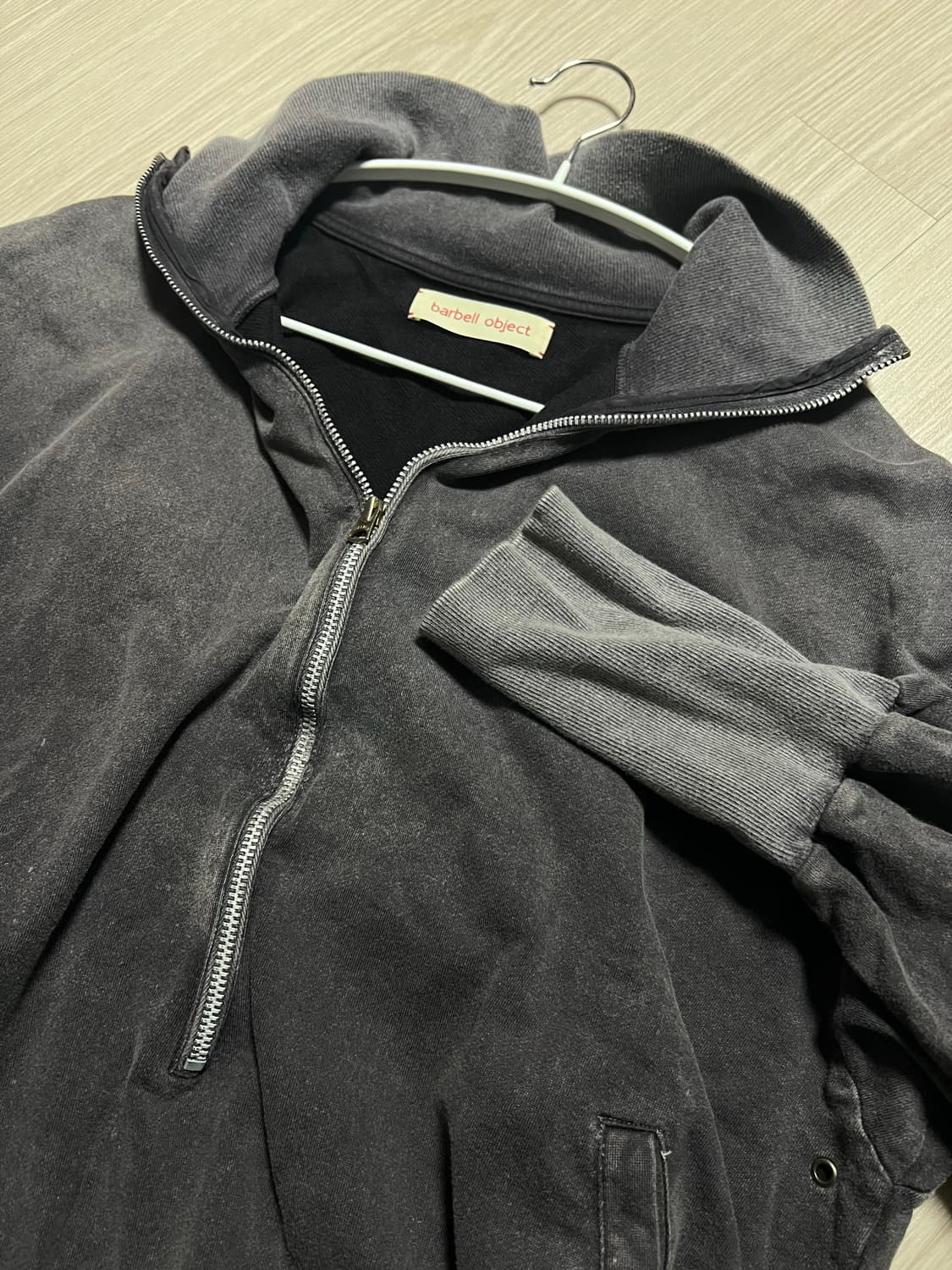 바벨 오브젝트 집업 상품이미지2