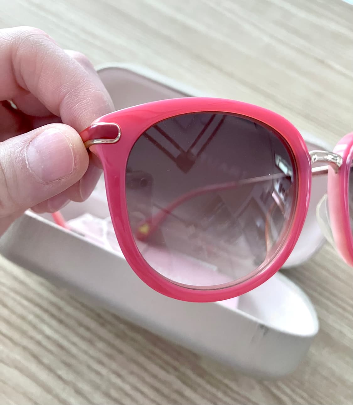 질스튜어트 핑크 선글라스 상품이미지2