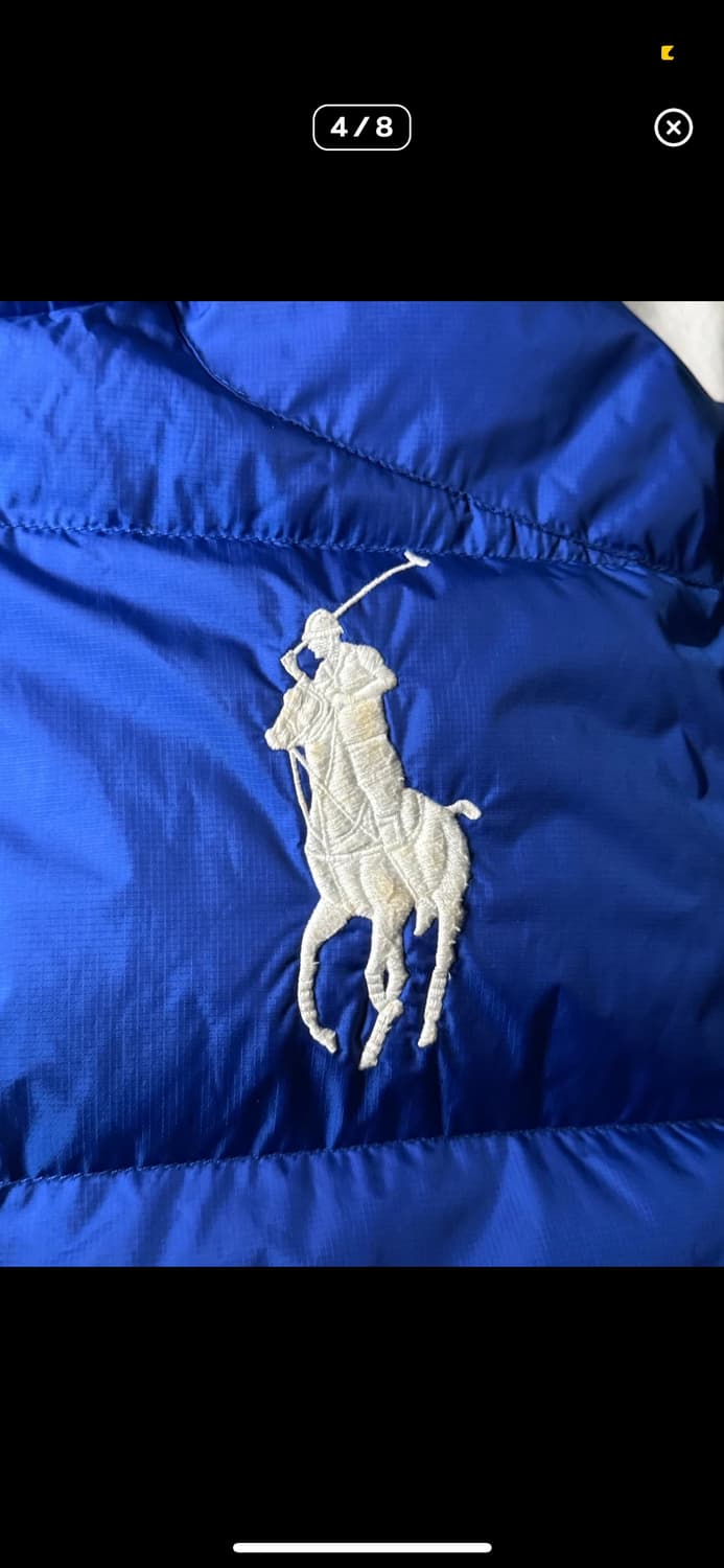 폴로 빅포니 성조기 패딩 상품이미지4