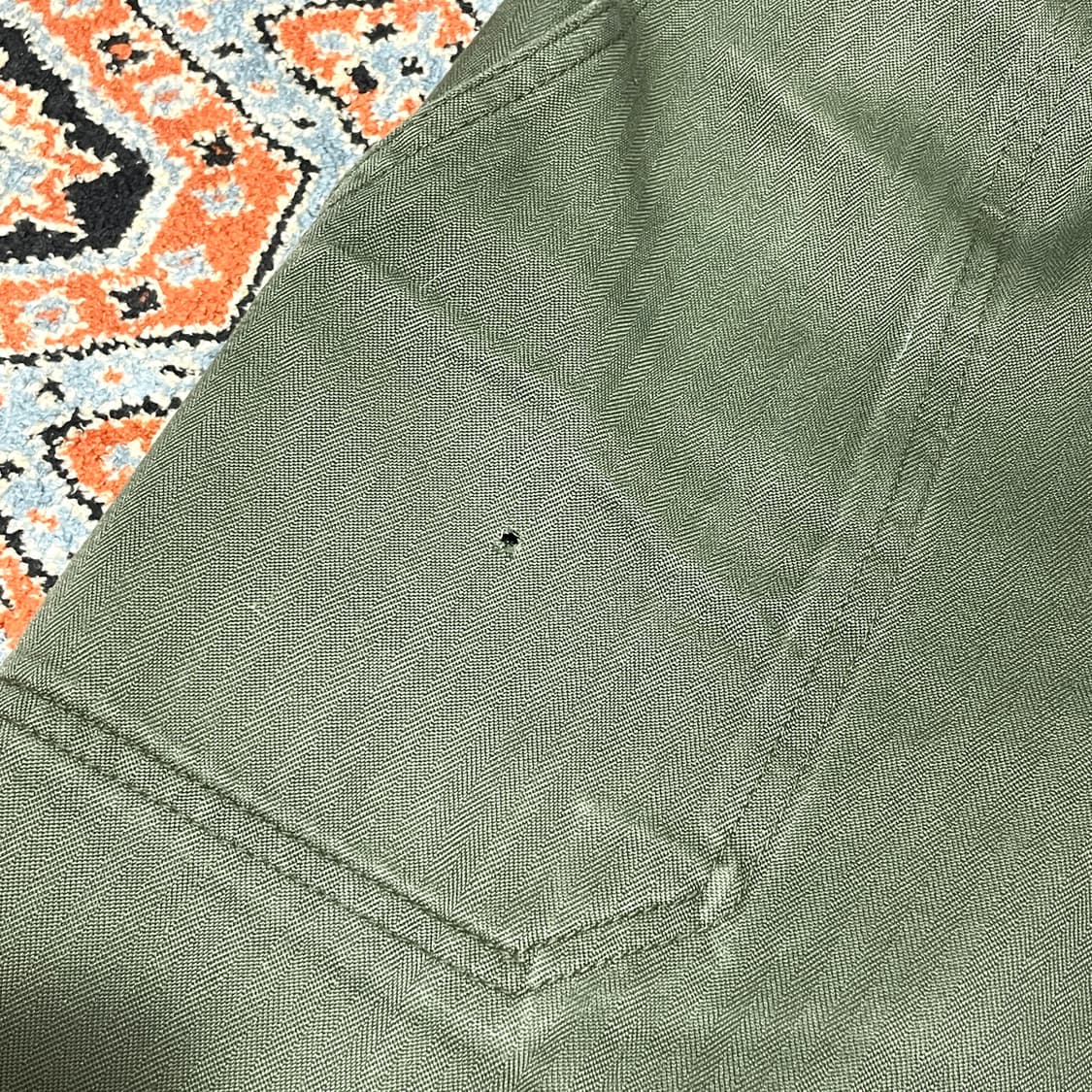  빈티지 밀리터리 카키 팬츠 여성28 상품이미지4