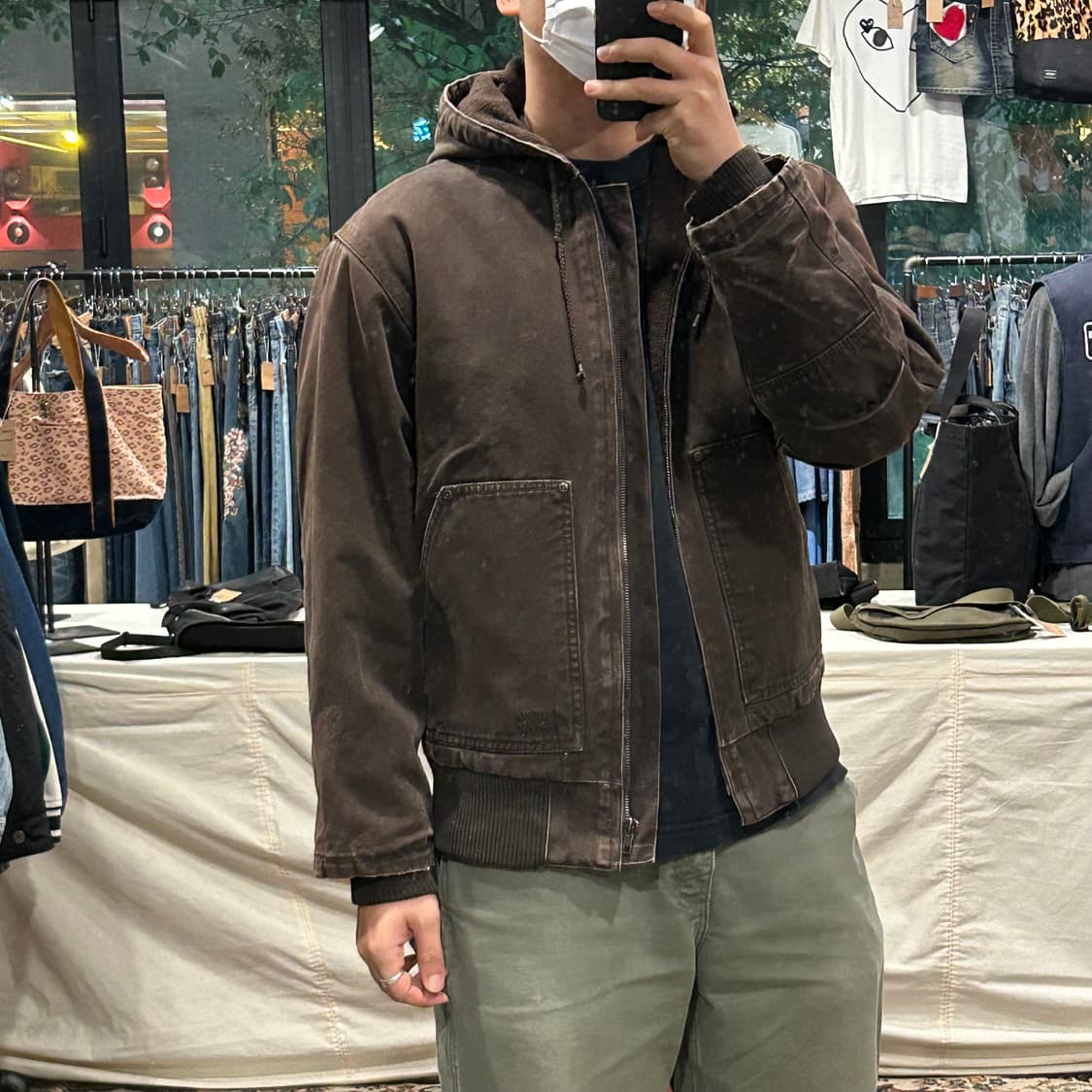 S) KEY USA 덕캔버스 액티브 자켓 워크 자켓 상품이미지9