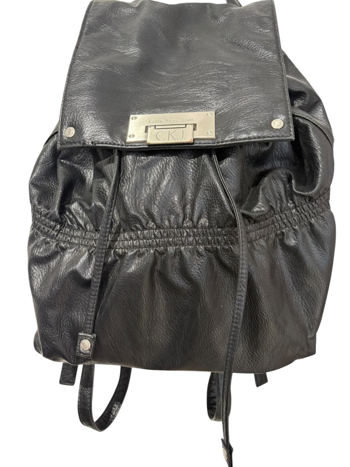Calvin Klein 레더 백팩  상품이미지3