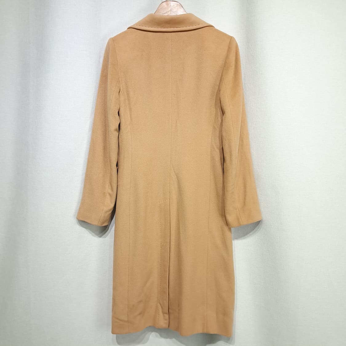 CL288 M 막스마라 막스앤코 90s 이태리판 울앙고라 싱글 카멜 코 상품이미지8