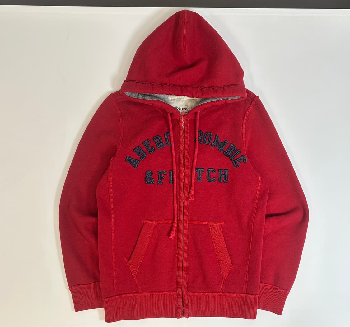 아베크롬비 스펠로고 커팅 후드집업 )M) 상품이미지2