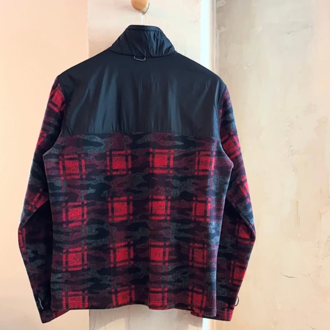 콜롬비아 밀리터리 체크 후리스 상품이미지3