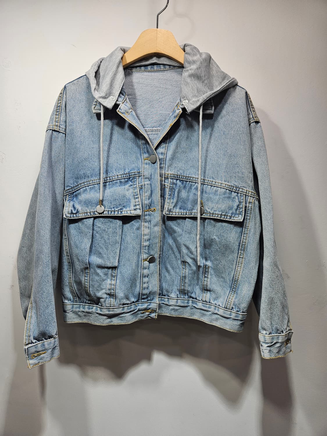 후드 탈부착 청자켓 상품이미지7