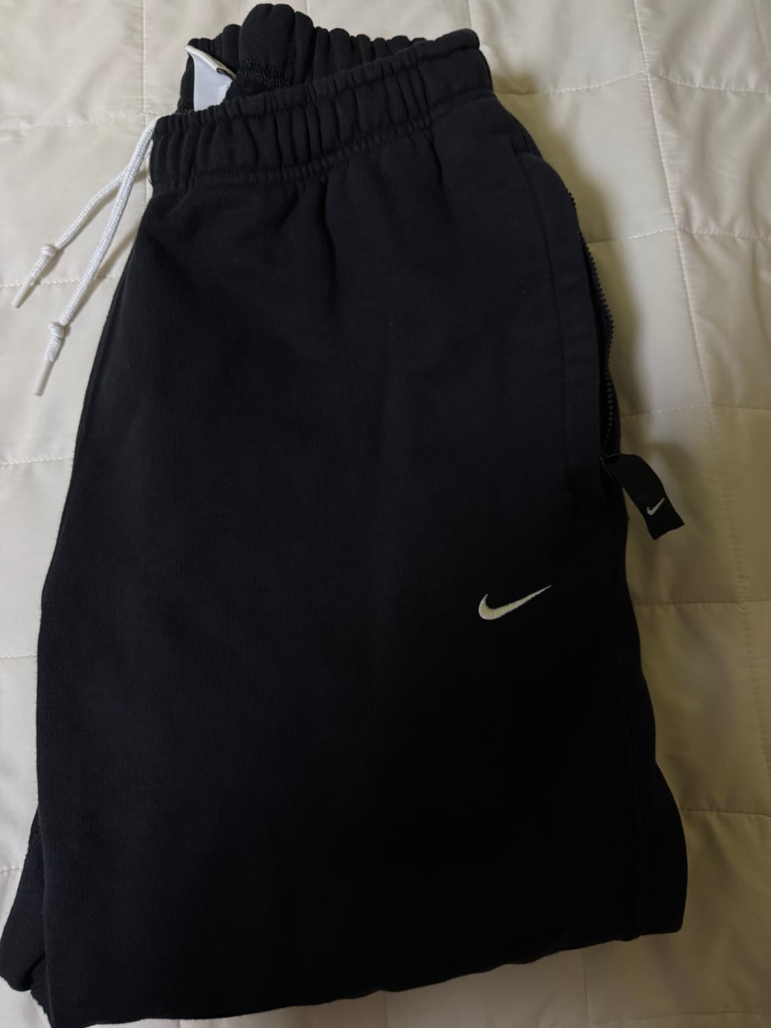 나이키 솔로 스우시 플리스 팬츠 M 블랙 상품이미지1