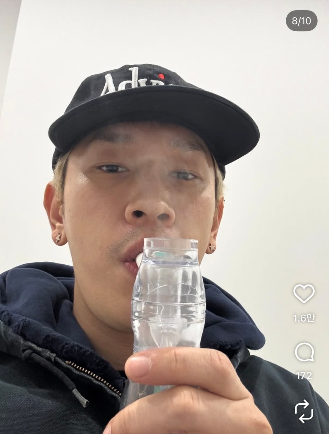 Advisry 블랙 볼캡 상품이미지6