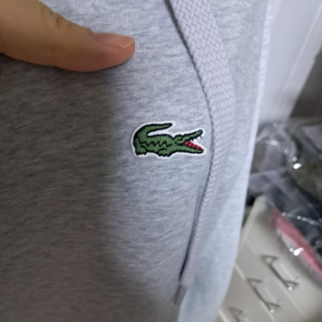 라코스테 스포츠 남성 기모 후드집업 XXL(상태상급) 상품이미지5