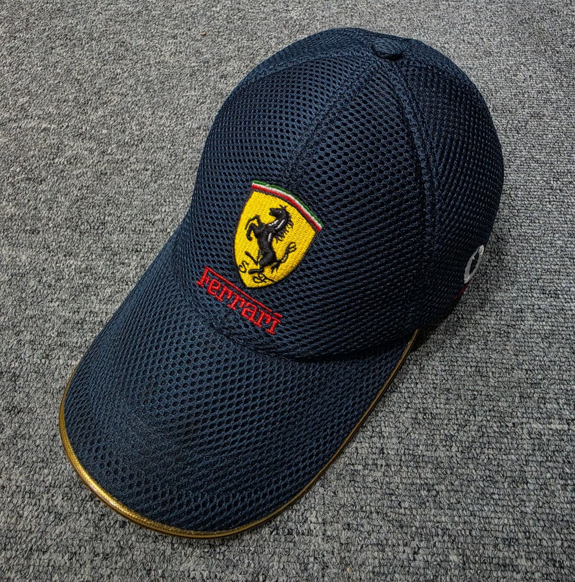 Ferrari 페라리 스쿠데리아 레이싱 메쉬 볼캡 모자 네이비 상품이미지1