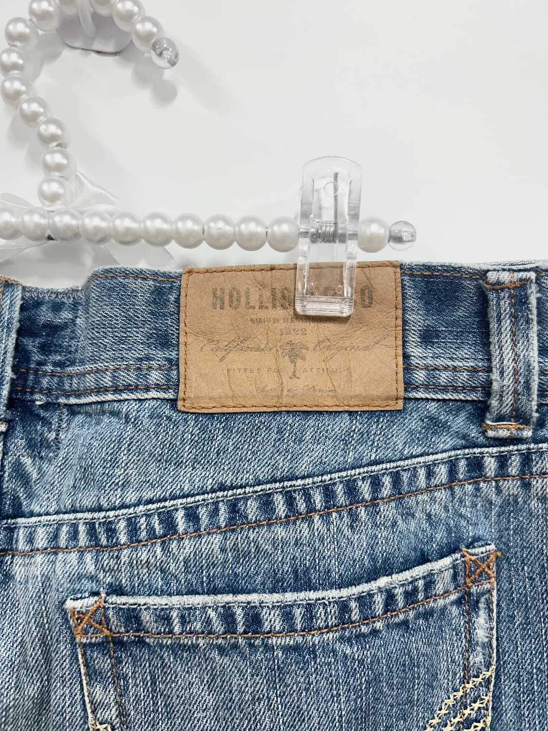 [HOLLISTER] 홀리스터 y2k 데님 미니 스커트 상품이미지8
