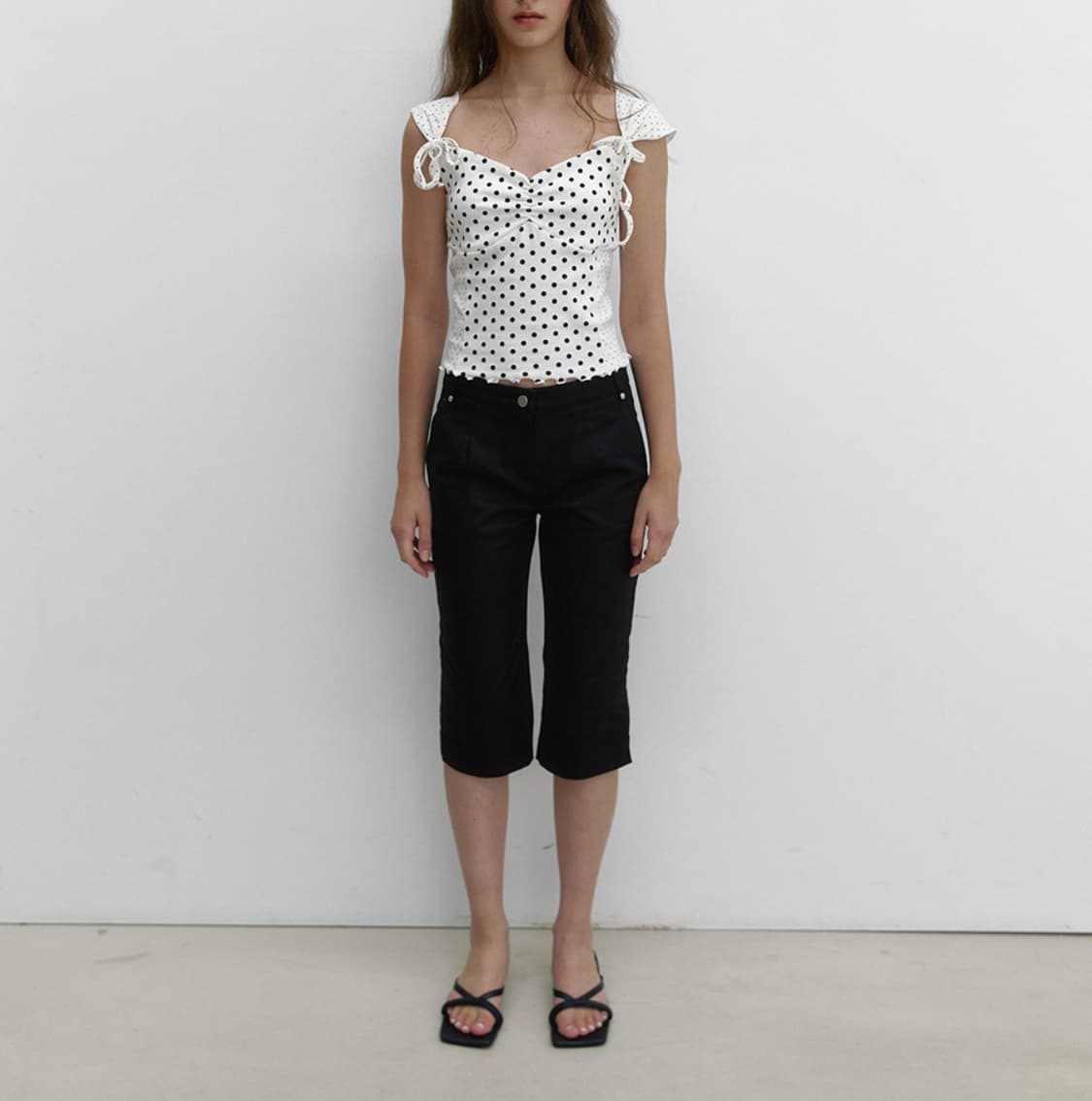 아수라 DOT RIBBON T (IVORY) 상품이미지2
