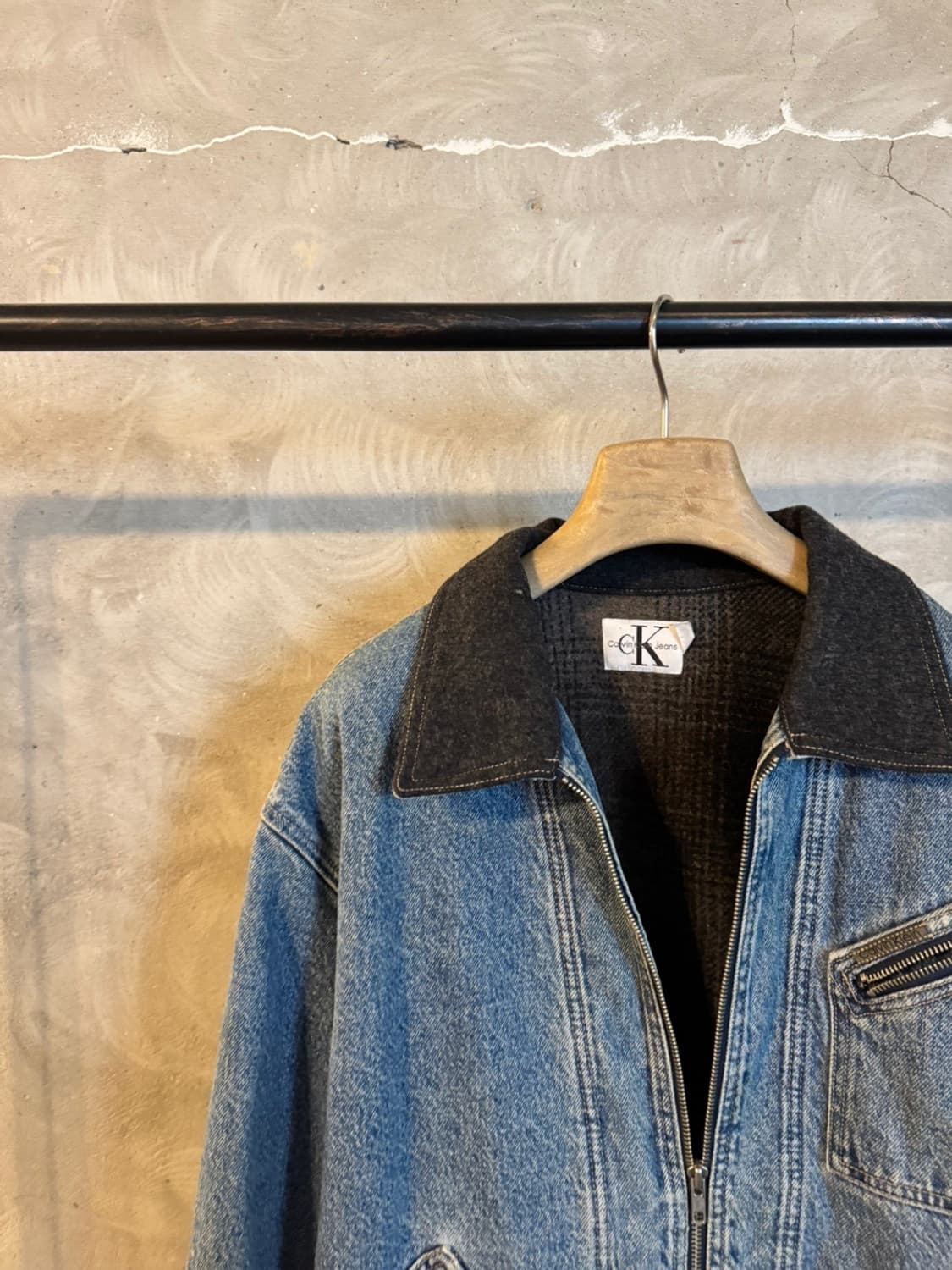 캘빈클라인 데님 트러커 자켓 100 상품이미지6