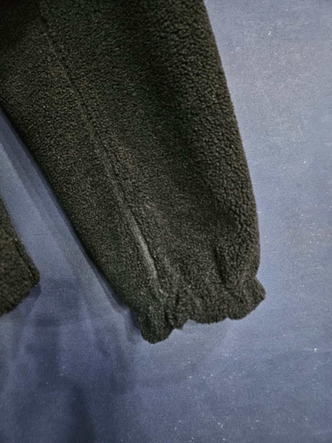 노스페이스 블랙 남성 세미오버핏 105~110 후리스 집업자켓  상품이미지5