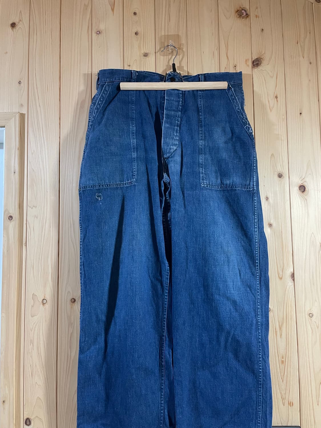 1940s~ U.S.NAVY Denim deck pants 상품이미지1