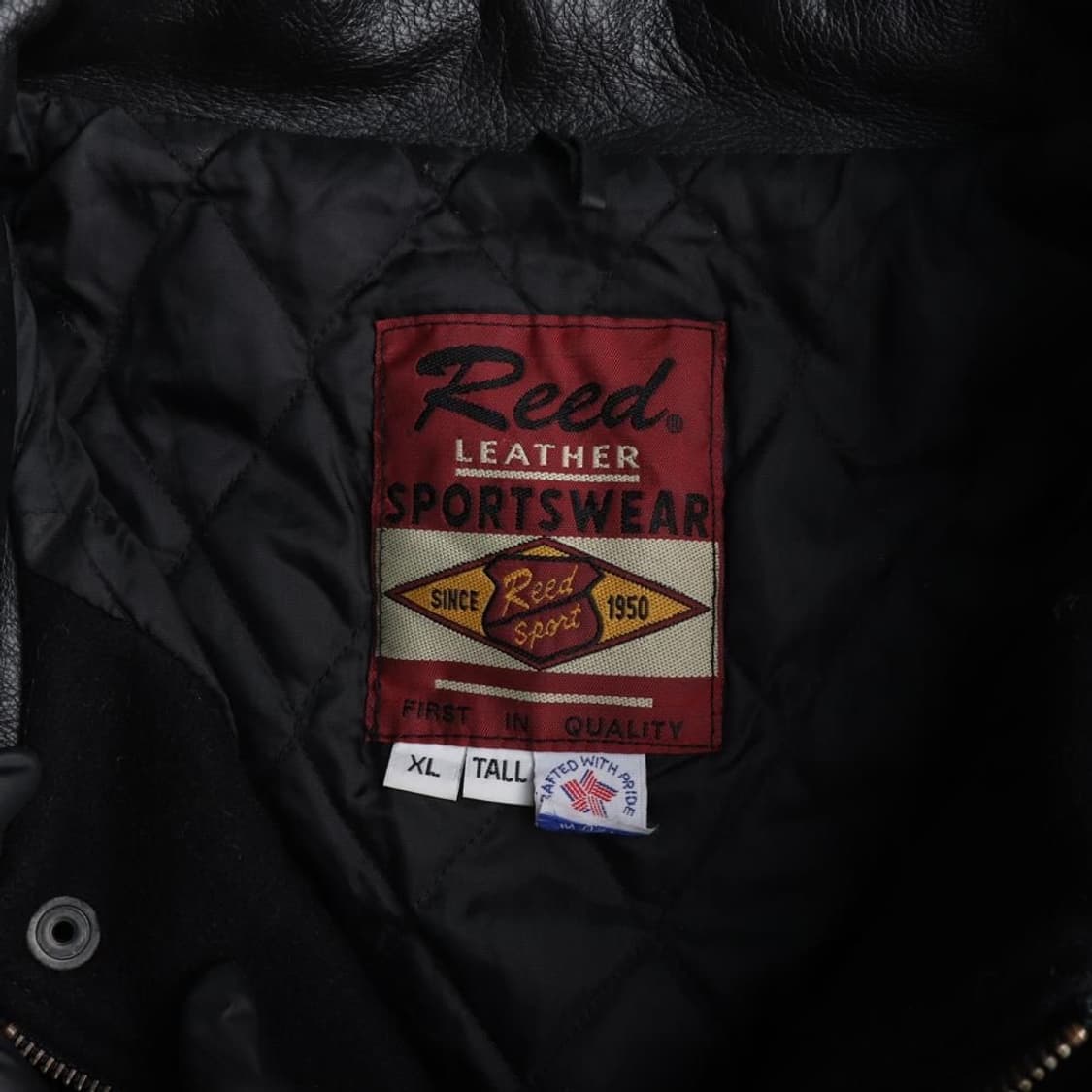  [U.S.A] 90's 리드 스포츠 울 소가죽 바시티 자켓 (남성 XL 상품이미지6