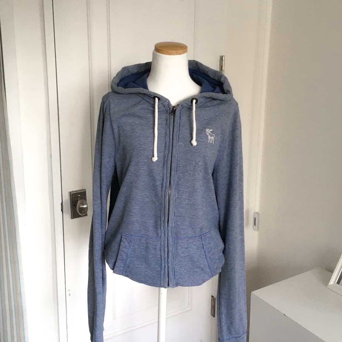 아베크롬비 빈티지 블루 후드집업 상품이미지1