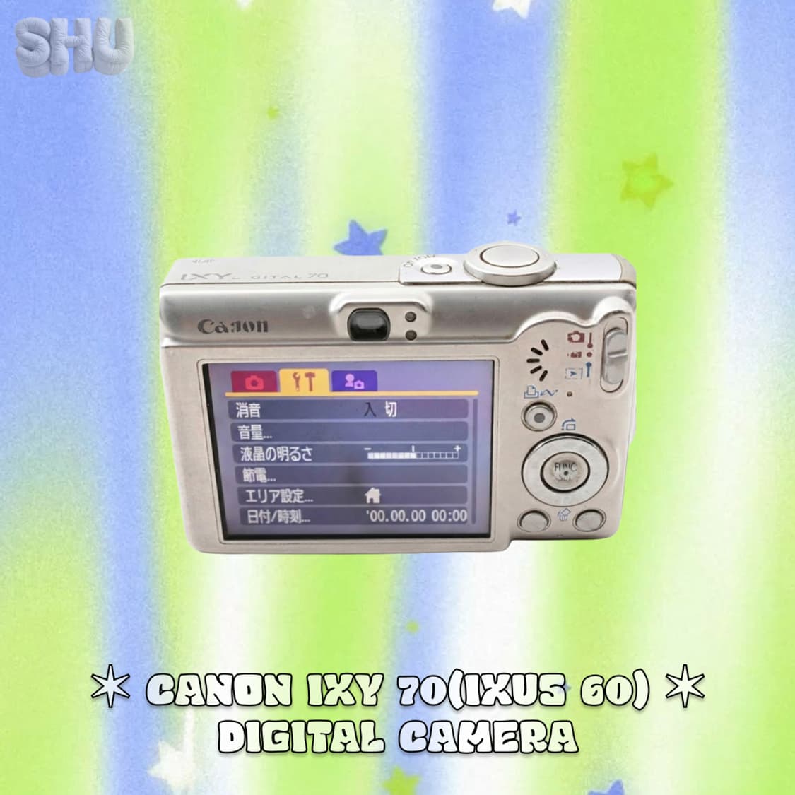 캐논 익시 IXY 70(익서스 60) 빈티지 디카 실버 상품이미지4
