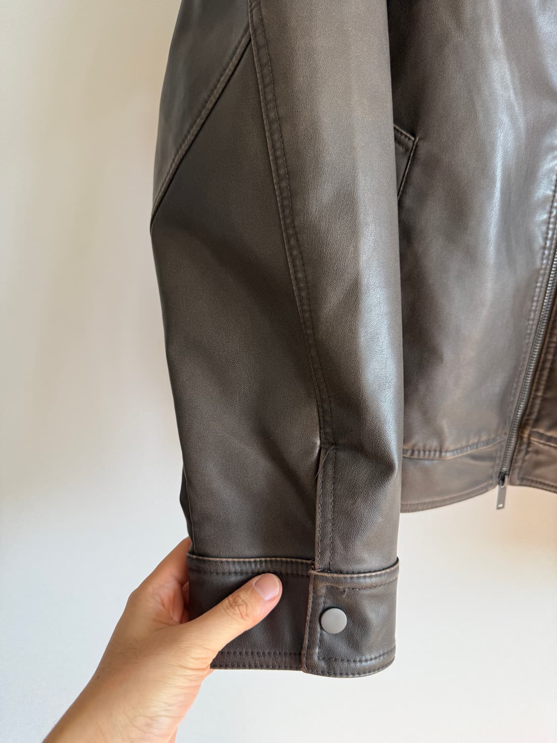 [XXL]Pre owned 에코레더 자켓 상품이미지5