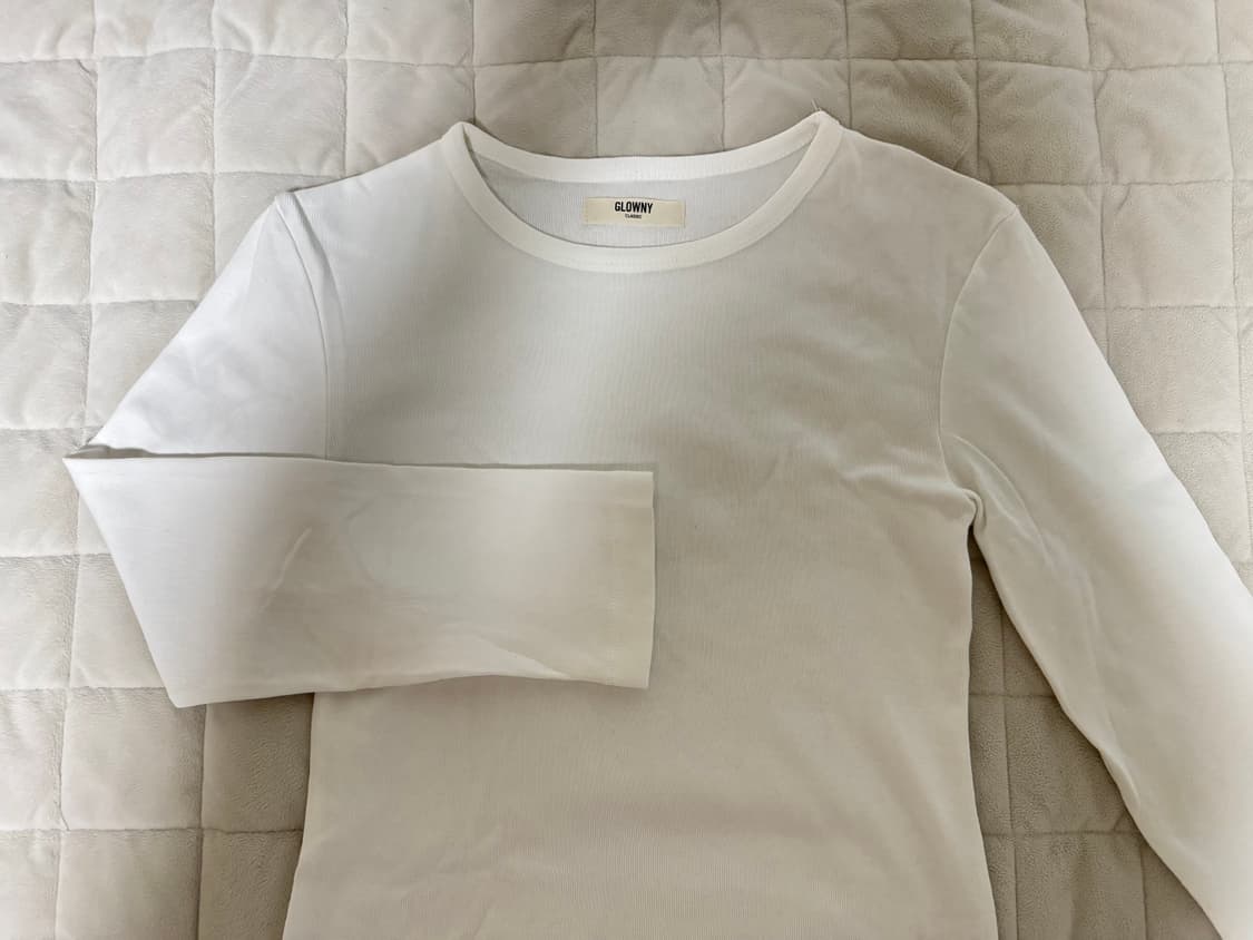 글로니 3/4 클래식 티 화이트 상품이미지2